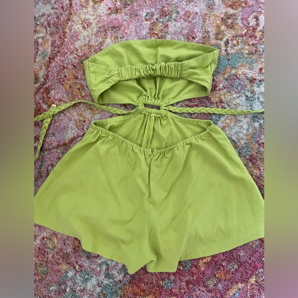 Skip to nowhere romper matcha - Picture 4 of 5